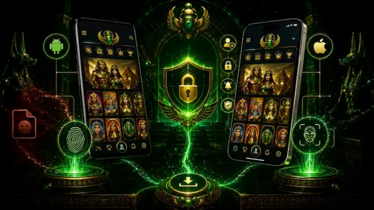Mesures de sécurité pour protéger un compte Talismania sur mobile